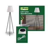 KYNAST GARDEN Solar LED Dreibein Standleuchte Kunststoff, Metall 35,00x150,00x35,00 spritzwassergeschützt