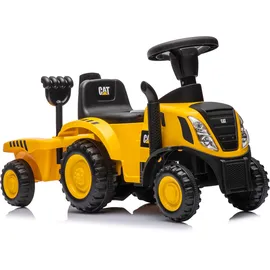 Lemodo Rutschauto Traktor Gelb mit Anhänger