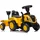 Lemodo Rutschauto Traktor Gelb mit Anhänger
