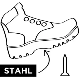 Lupriflex Schnittschutzstiefel Class 3 Sportive Hunter wasserdicht S3 SRC DGUV Gr. 40 schwarz