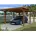 Carport 04 6 04 nussbaum inkl EPDM Folie