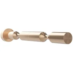 VintageView Vino Pins Flaschenhalter für 2 Flaschen gold mit Halterung