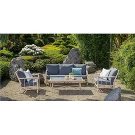 Garden Impressions Lombok Loungeset 4-tlg. braun/grau