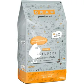 Grau Trockenfutter Geflügel 12 kg