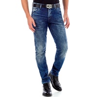 Cipo & Baxx Slim-fit-Jeans, in Regular Fit 30 US-Größen blau Herren Slim-fit-Jeans Slim Jeans