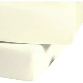 FLEURESSE Comfort 001117 Jersey 200 x 200 - 200 x 220 cm creme