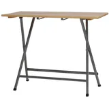 GAUTZSCH Stehtisch 140 x 70 cm grau/beige klappbar