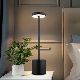 GLOBO Tischleuchte Schwarz 2 St.