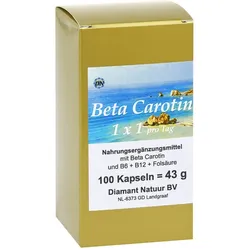 Beta Carotin 1 x 1 pro Tag