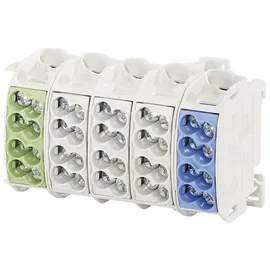 Hensel Hauptleiterabzweigklemme 5pol., 4x 1x25qmm KKL 54