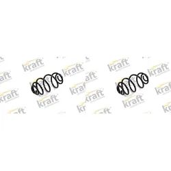 2x Kraft Fahrwerksfeder Federn Satz Hinten Passend Für Opel Astra: Fahrwerksfeder Dakatec: 300166 Dakatec: 300355 Kraft Automotive: 4030111 Kraft Auto