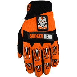 Broken Head MX-Handschuhe Faustschlag Orange