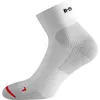 Laufstrumpf für Herren und Damen Leichtathletik mittel weiß WEISS 35/38