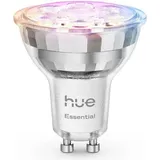 Smarte LED Lampe, Philips Hue GU10, Weiß und Bunt, 4,7 W, 2200-6500K, 345 Lumen