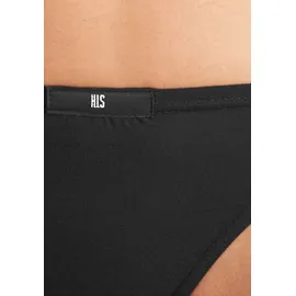 H.I.S. Slip 10 St. Schwarz/Weiß 38