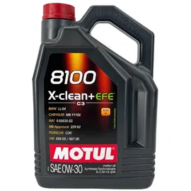 Motul 8100 X-Clean + EFE 111677 0W-30 5 l