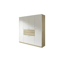 Kleiderschrank  Landsberg ¦ weiß ¦ Maße (cm): B: 181 H: 197 T: 54