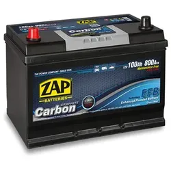 ZAP CARBON EFB START-STOP ASIAN 12V, 100Ah, 800A Starterbatterie 12V 100Ah  600 47