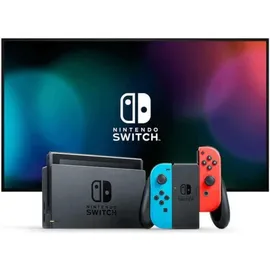 Nintendo Switch neon blau/rot + Ring Fit Adventure