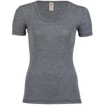 Engel Damen Shirt Kurzarm Grau 38-40