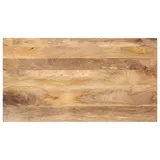 vidaXL Tischplatte 120x70x3,8 cm Rechteckig Massivholz Mango