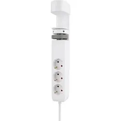 Neomounts DS22-840WH6 Tischsteckdose (1,4m) mit Klemme, USB-C + USB-A,  Schnellladung, weiß