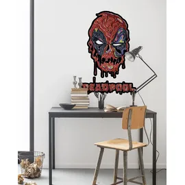 KOMAR Deko-Sticker Deadpool Meltpool 50 x 70 cm