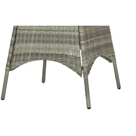 gartenundmoebel.de Tisch Amrum ¦ grau ¦ Maße (cm): H: 76 Ø: 121