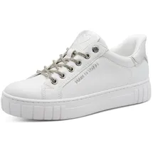 Marco Tozzi Plateausneaker Damen Weiß 37