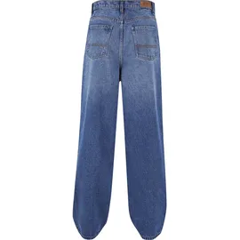 URBAN CLASSICS Heavy Ounce Baggy Fit Jeans New Mid Blue Washed 38