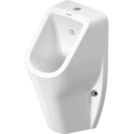 Duravit Urinal No. 1 30,5x29cm, Zul. v o, riml, w H gl, o. Fl