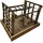 Dehner Vogelspielplatz Matchfield 35 x 29 x 25 cm natur