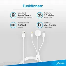 Xlayer Ladekabel 219321 Weiß