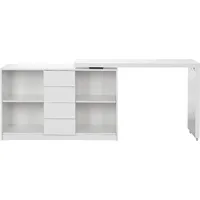 vente-unique Schreibtisch PAVELO Weiß