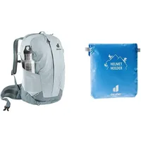 deuter AC Lite 21 SL Damen Wanderrucksack, Tin-shale & Helmet Holder Helmhalterung