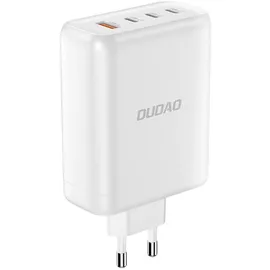 DUDAO Akkuladegerät Dudao A140EU Schnelladegerät USB-A / 3xUSB-C PD 140W Weiß