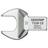 Gedore 7118-15 Einsteckmaulschlüssel SE 14x18 15 mm