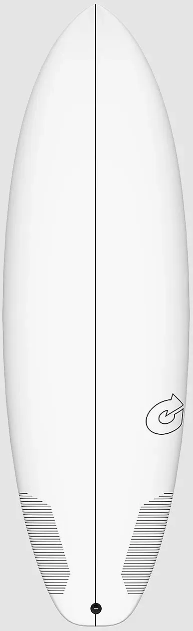 Torq Tec Pg-R 5'10 Surfboard white Gr. 5'10