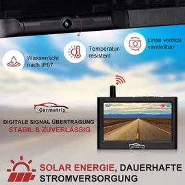 CARMATRIX Rückfahrkamera Solar 1