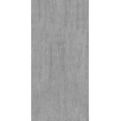 BREUER Badrückwand, Muster: Beton, Aluminium-Verbundplatte - grau