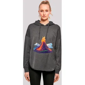 F4NT4STIC Vulkanausbruch Hoodie Grau XL