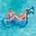 BESTWAY Schwimmtier Pfau