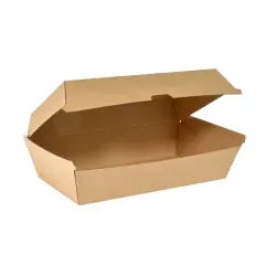 DUNI Einweggeschirr, Menübox 193725 , 1 Karton = 4 Packungen à 45 Stück, Large, 1100 ml