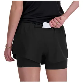 New Balance Rc Seamless 3 ́ ́ 2-in-1-shorts - Black - XS