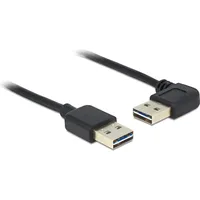 DeLock USB-Kabel USB 2.0 USB-A Stecker, USB-A Stecker 0,5
