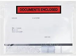 RAJA Selbstklebend Dokumententaschen DIN C5 PE (Polyethylen), Silikonpapier Transparent 22,5 x 16,5 cm 250 Stück