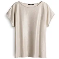 Someday T-Shirt mit Kappärmeln Modell 'Kevita', Sand, 36