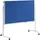 Maul Moderationswand professionell 120 x 150 cm blau