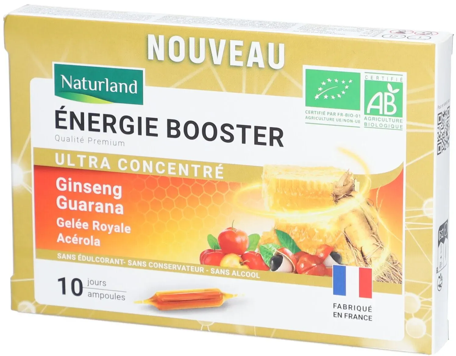 Naturland Énergie Booster 100 ml solution orale
