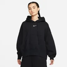 Nike Sportswear Phoenix Over-Oversized Fleece Hoodie Damen 010 black/sail L